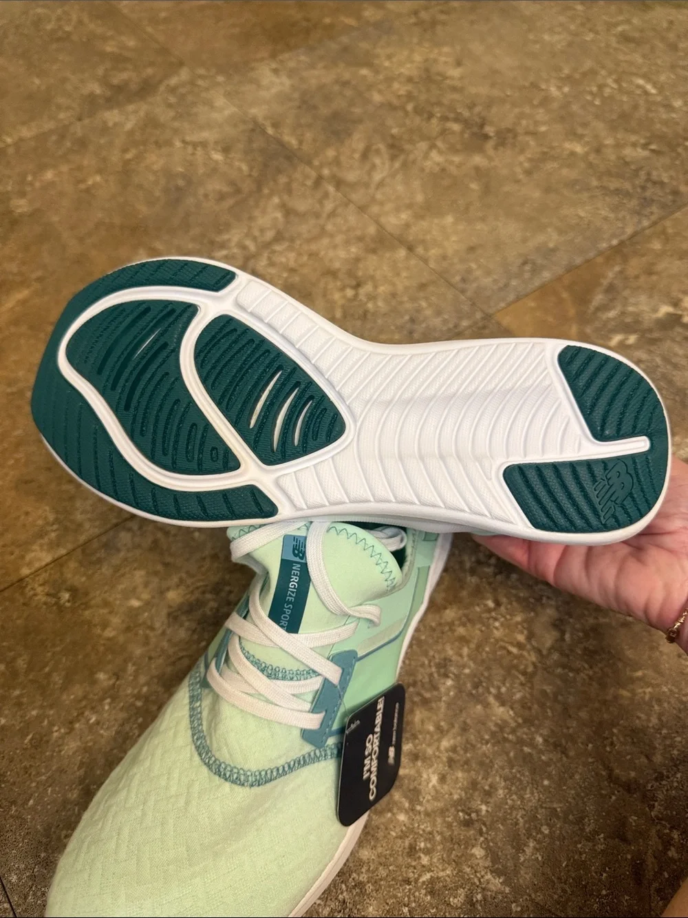 New Balance Women's Fuelcore Nergize Shoes Mint Green NWT